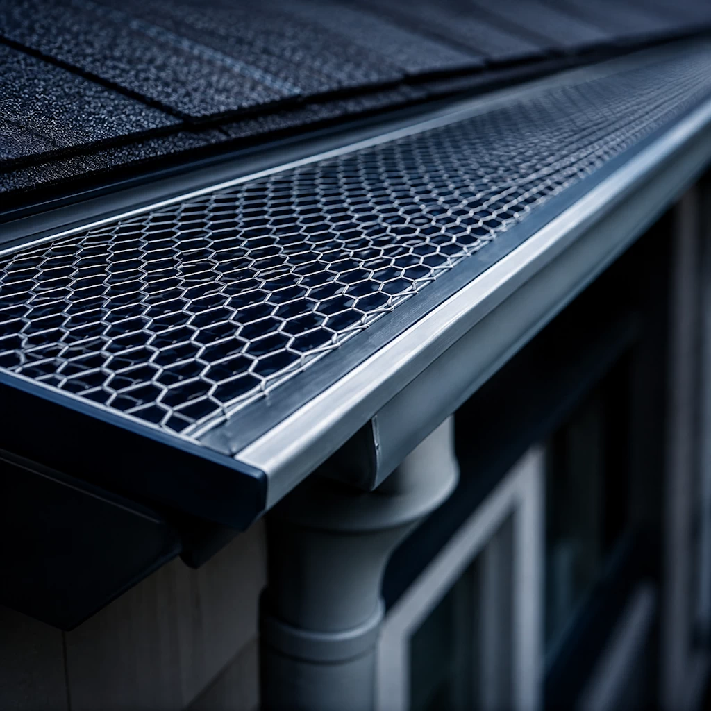 Gutter guard installation in Oklahoma